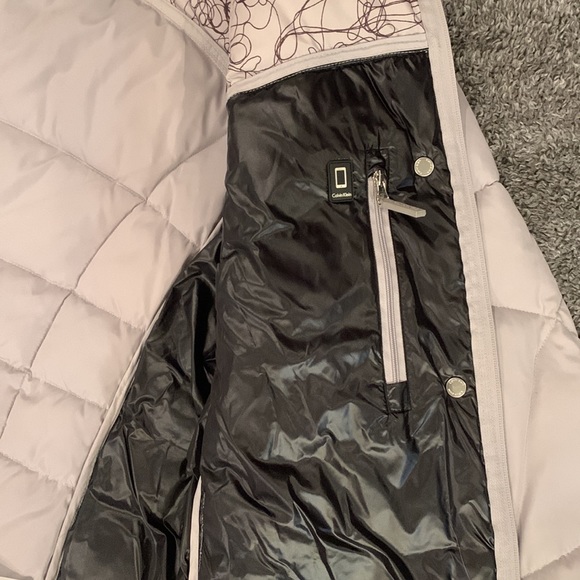SALE Calvin Klein Winter Jacket size medium removable hood - Picture 8 of 16